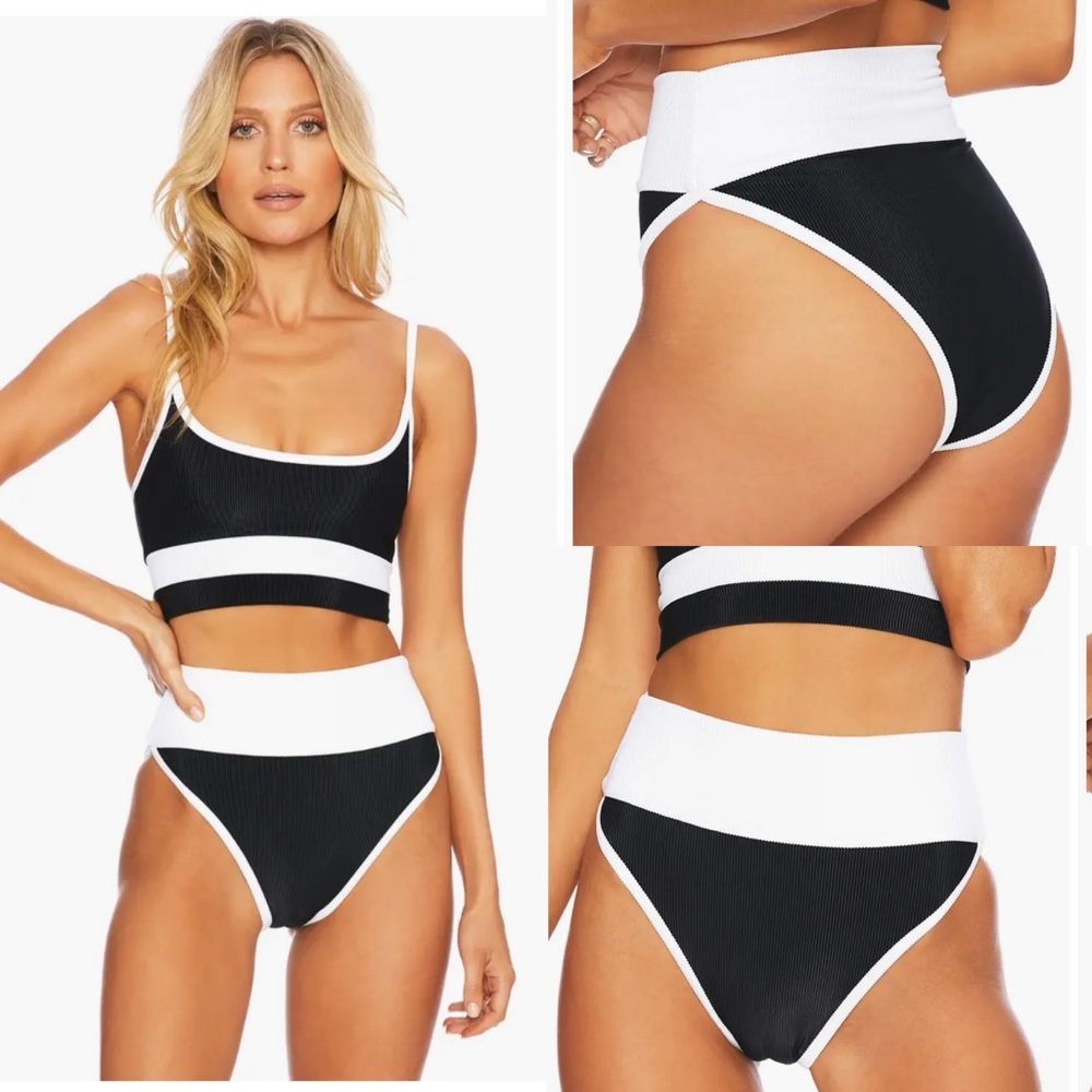 NWOT Emmy High Waist Bikini Bottoms
Beach Riot Size S